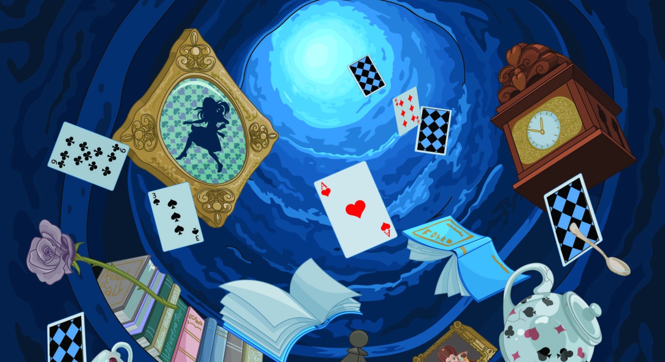 Falling down the rabbit hole into Wonderland Falling down the rabbit hole into Wonderland